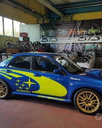 Cerchi in lega18" fondmetal 9rr subaru impreza st