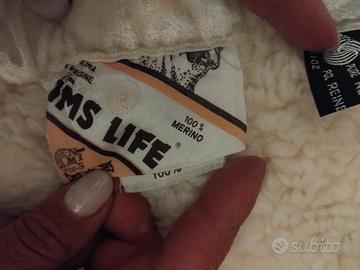 coperta in lana merinos matrimoniale mai usata 