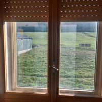 Finestre in alluminio e legno  di varie misure