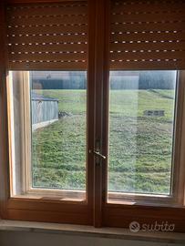 Finestre in alluminio e legno  di varie misure