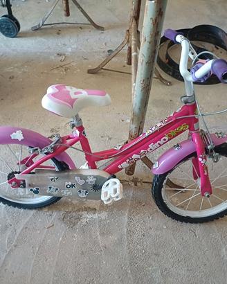 bicicletta Rhino Bikes da bambina, con ruote 16