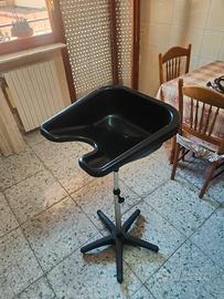 Lavatesta portatile regolabile parrucchiere