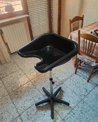 Lavatesta portatile regolabile parrucchiere
