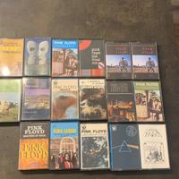 Collezione rara musicassette pink floyd