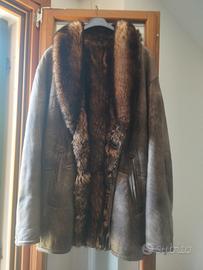 Giaccone originale shearling vintage Giorgio Alfie