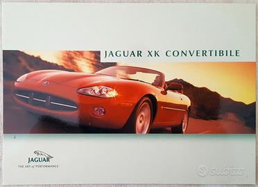 208 - CARTOLINA - JAGUAR XK CONVERTIBILE - IT