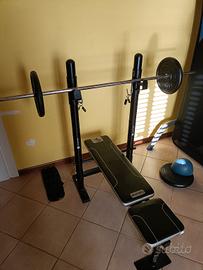 Palestra completa Domyos + 96 kg di ghisa