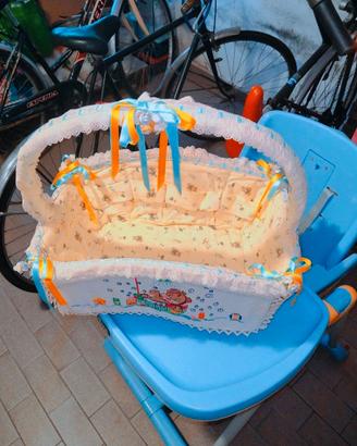 cesta artigianale per nascite 