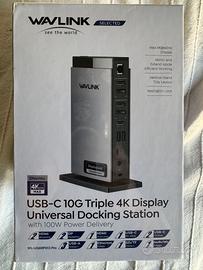 WAVLINK Docking station Verticale sup 3 Schermi