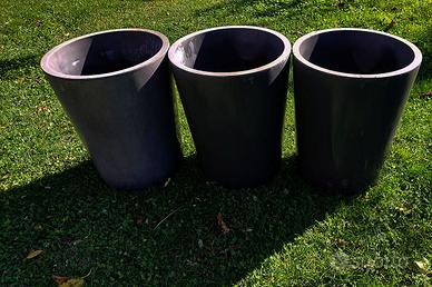 3 Vasi conici Deroma Millenium