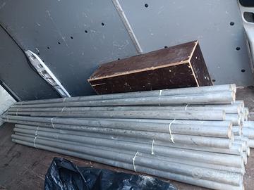 struttura in alluminio da esterno