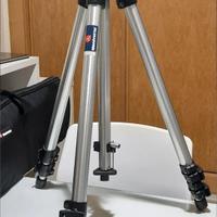 Treppiede Manfrotto 055 PRO + testa sfera Sirui 60