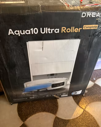 Dreame Aqua10 Ultra Roller C, robot lavapavimenti