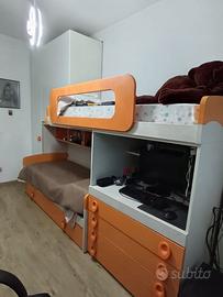 Cameretta con doppio letto