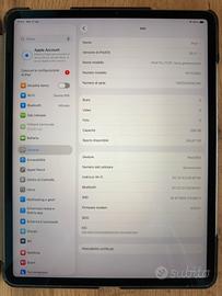 iPad pro 12.9 terza generazione 256 GB wi-fi + cel