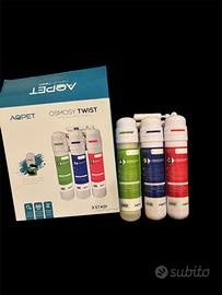 Impianto osmosi Aqpet - Osmosys twist