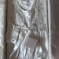 Camicia da notte in puro cotone
