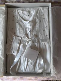 Camicia da notte in puro cotone