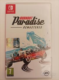 gioco nintendo switch Burnaout Paradise Remastered