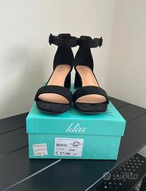 Sandalo donna nero n.40