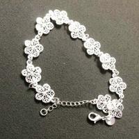 braccialetto modello vintage regolabile 925