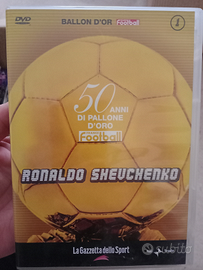 DVD Ronaldo Shevchenko 50 anni Pallone d'oro