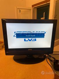 Zephir TV LCD 19" Nero HDMI VGA SCART USB AV-IN