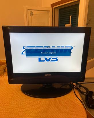 Zephir TV LCD 19" Nero HDMI VGA SCART USB AV-IN