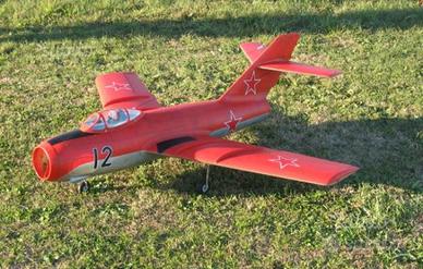 Aeromodello rc MIG 15