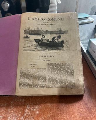 Libri Antichi C. Dickens L’Amico Comune