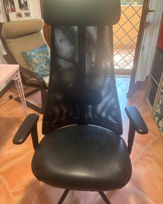 Sedia da ufficio ergonomica Ikea
