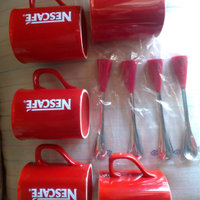 Tazze Grandi,Zuccheriere e Cucchiaini Nescafe'