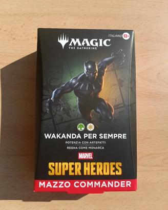 Magic Marvel Commander Deck Wakanda per Sempre ITA