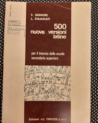 500 nuove versioni latine F.Signori L.Stammati