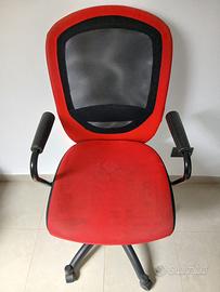 Sedia tirevole con braccioli Vilgot/Nominell