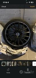 Quattro cerchi Mak 19” neri