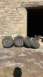 Cerchi Fiat 4 x 98 13” + Gomme 155/80 R13