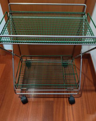 Carrello anni 70 Bruno Munari Robots