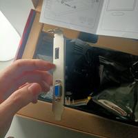 GeForce GT 1030, 4GB V-RAM scheda grafica dedicata