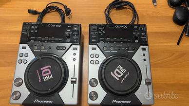 Coppia di Pioneer CDJ-400