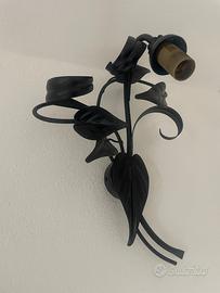 Lampadari ferro battuto