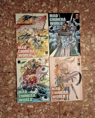 mad chimera world ed Planet manga completo 