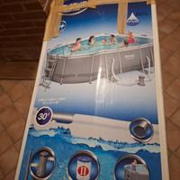 piscina con filtro