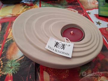 Porta candela in ceramica Villa Altachiara