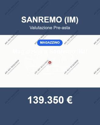 Immobile in asta di 233 m² a Sanremo