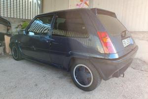 Renault 5 gt turbo blu sport