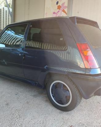 Renault 5 gt turbo blu sport