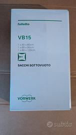 Sacchi sottovuoto originali Vorwerk Folletto VB15