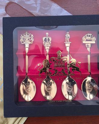 Set 4 cucchiaini "The Royal Collection"