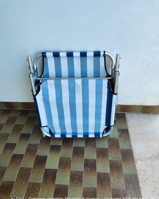 Lettino spiaggia o piscina portatile